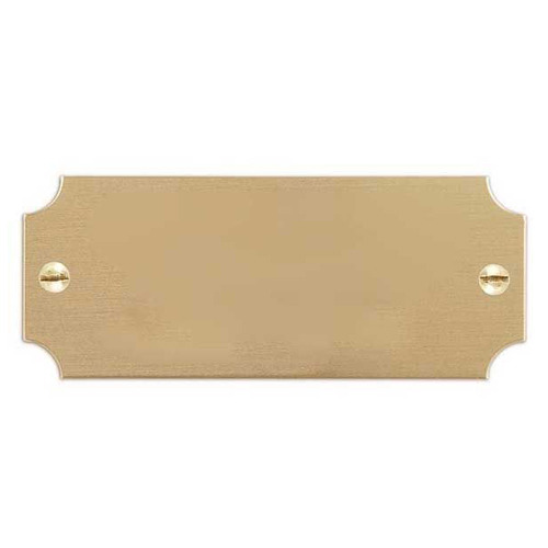 Brass Name Board