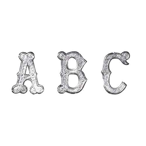 Embossed Letters