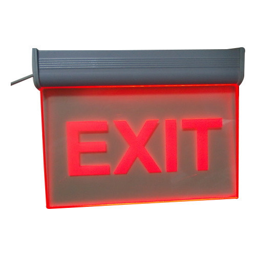 LED Exit Sign Board