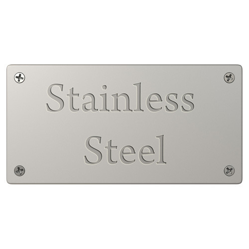 Steel Name Plate