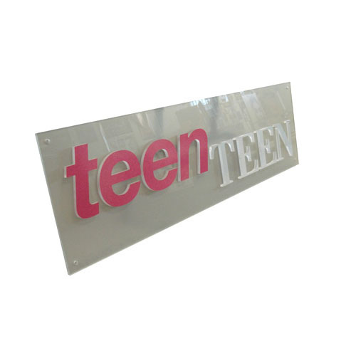 3D Vinyl Glow Sign Board