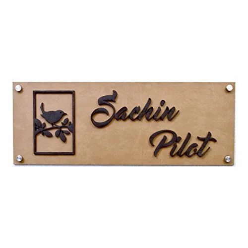 Laser Cut Name Plate