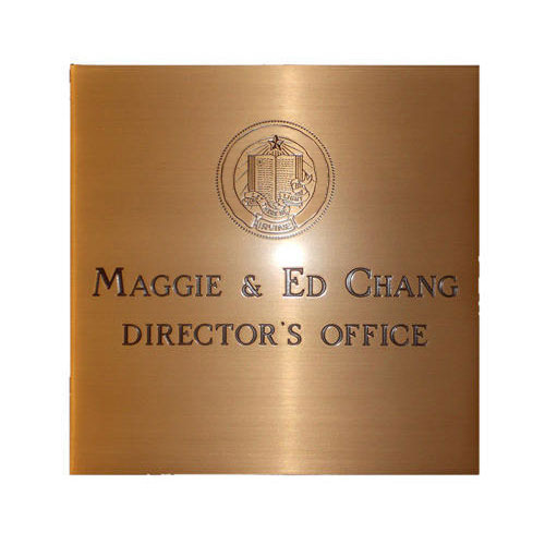 Etched Brass Signs