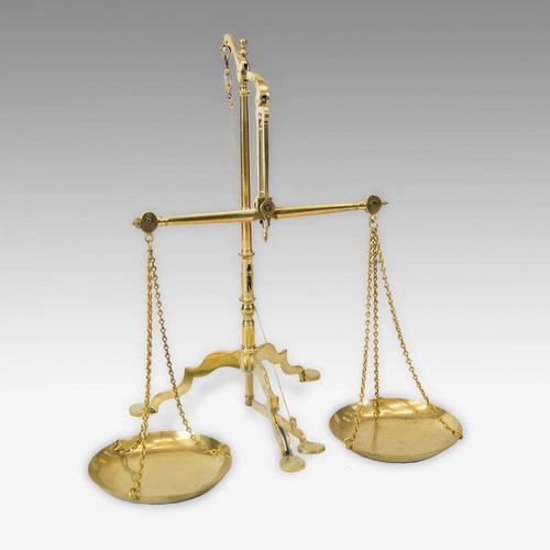 Brass Balance Scale