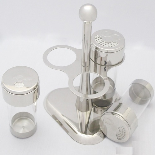 Stainless Steel Cruet Set