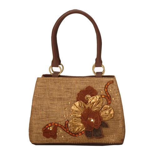 Jute Embroidery Bag