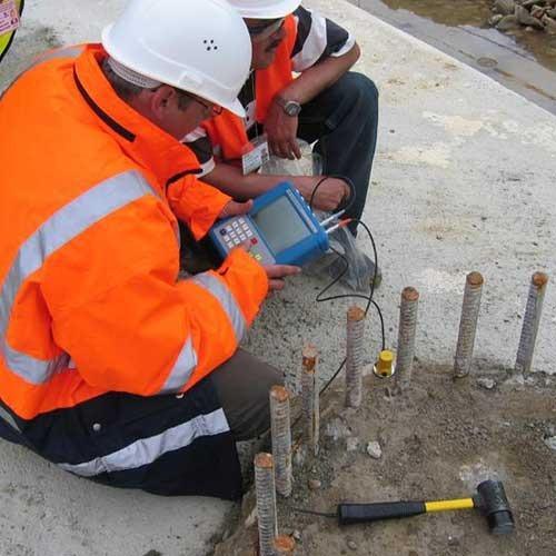 Low Strain Pile Integrity Testing