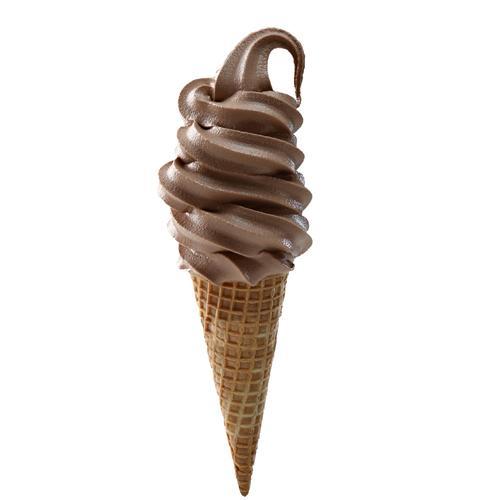 Chocolate Ice Cream Cone