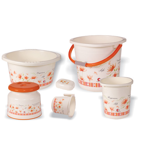 Plastic Bathroom Set
