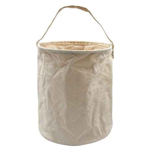 Collapsible Canvas Bucket