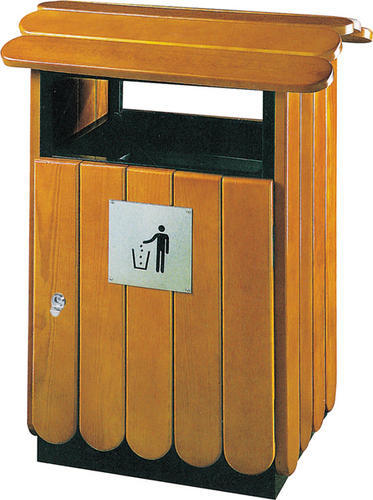 Wooden Dustbin