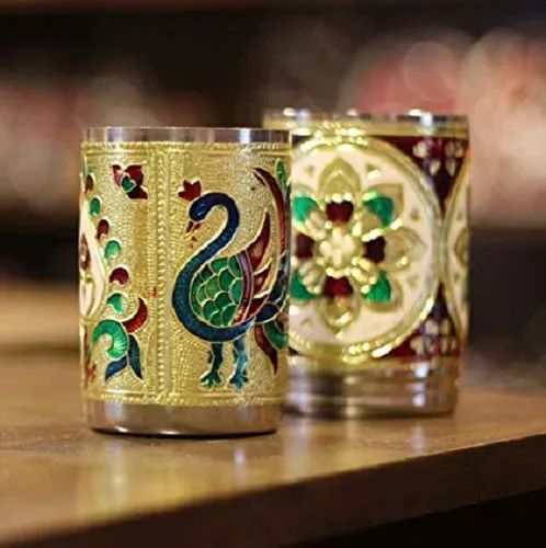 Meenakari Glass