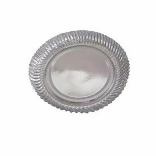 Silver Foil Paper Plates