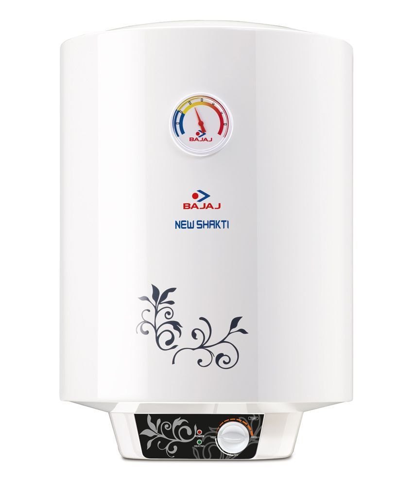 Bajaj 25 L Storage Geyser (New Shakti PC Deluxe, White)