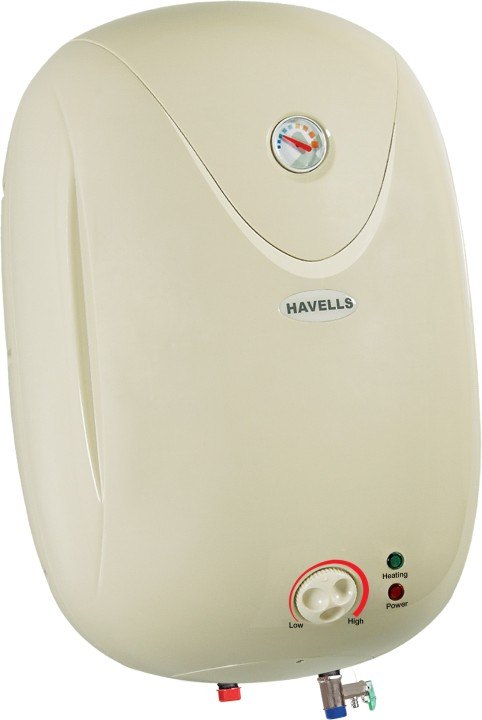 Havells 10 L Storage Geyser (Puro, Silver, White)