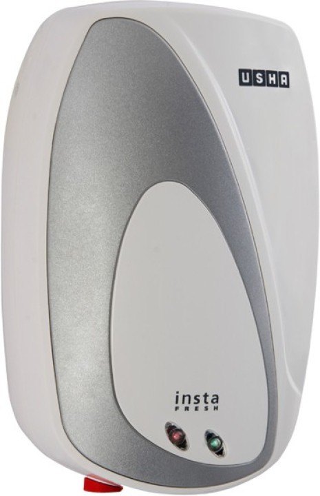 Usha 3 L Instant Geyser (Instafresh, White, Silver)