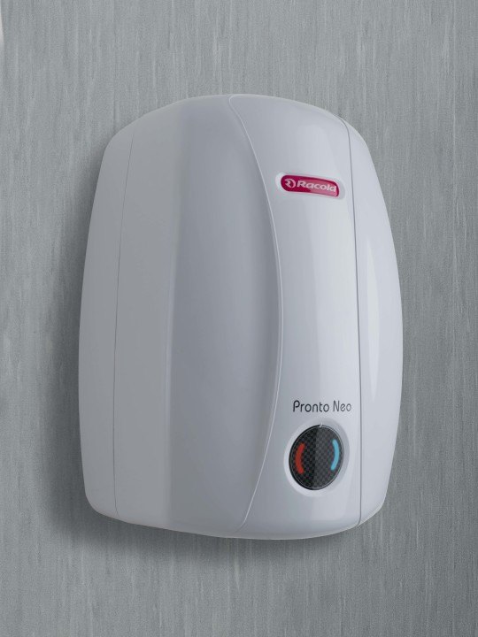 Racold 1 L Instant Geyser (PRONTO NEO SS 1V 3KW, White)