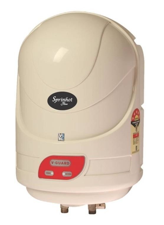 V-Guard 10 L Storage Geyser (Sprinhot_Plus, Ivory)