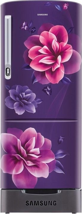 Samsung 192 L 4 Star Direct Cool Single Door Refrigerator (RR20R182YCR/HL, Camellia Purple)