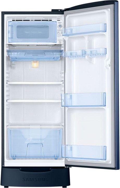 Samsung 192 L 5 Star Direct Cool Single Door Refrigerator (RR20R182XCU/HL, Camellia Blue)