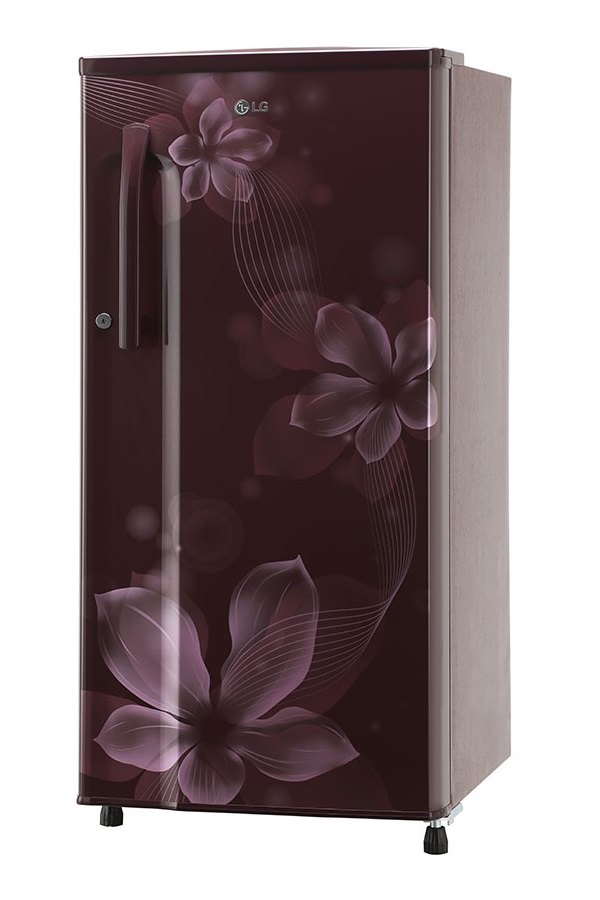 LG 188 L 3 Star Direct Cool Single Door Refrigerator (GL-B191KSOW, Scarlet Orchid)