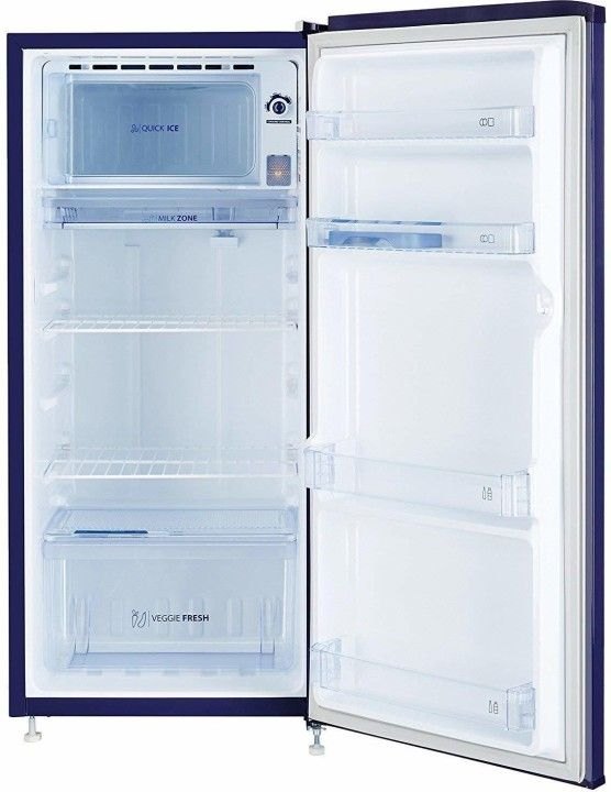 Whirlpool 190 L 3 Star Direct Cool Single Door Refrigerator (WDE 205 CLS 3S Blue - E, Solid Blue)