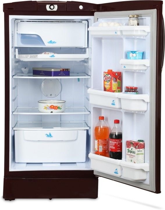 Godrej 185 L 3 Star Direct Cool Single Door Refrigerator (R D 1853 PM 3.2 GXY WIN, Galaxy Wine)