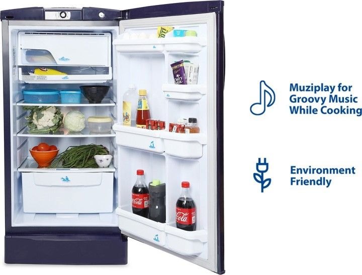 Godrej 185 L 3 Star Direct Cool Single Door Refrigerator (RD 1853 PM 3.2 GXY PRP, Galaxy Purple)