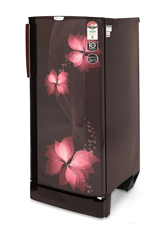 Godrej 210 L 4 Star Direct Cool Single Door Refrigerator (RD Edge Pro 210 CT 4.2 W Bz, Wine Breeze)