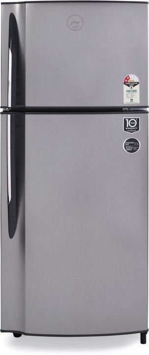 Godrej 236 L 2 Star Frost Free Double Door Refrigerator (R F GF 2362 PTH SLK STL, Sleek Steel)