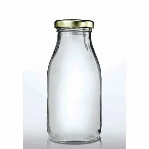 Glass Milk Bottle