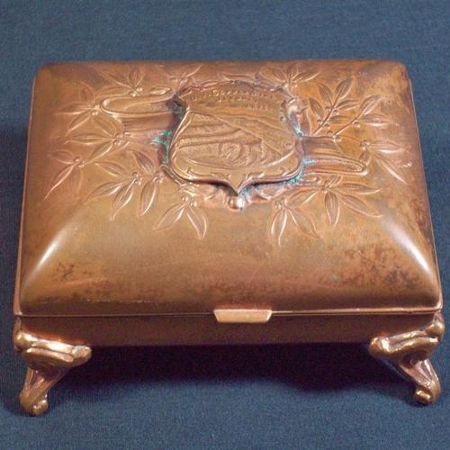 Copper Jewellery Box