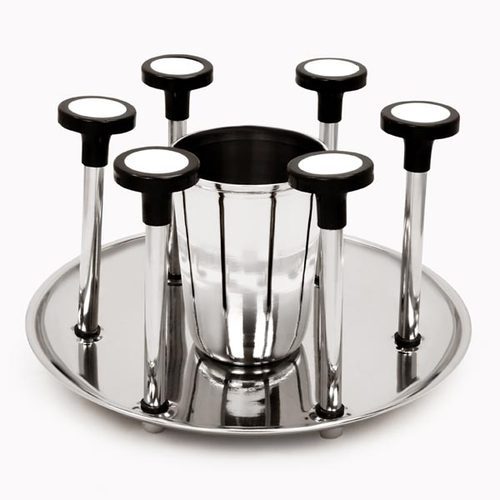 Stainless Steel Glass Stand