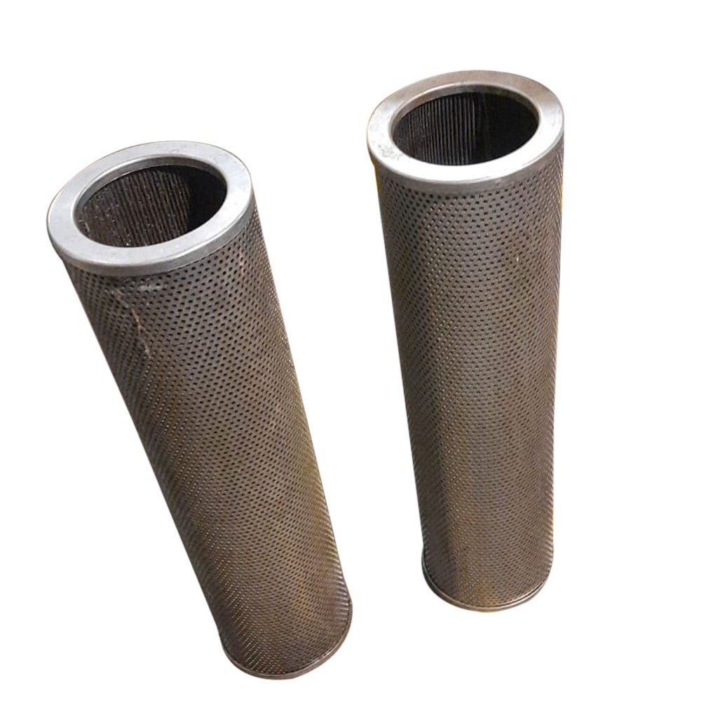 Silver Stainless Steel Hydraulic Filter