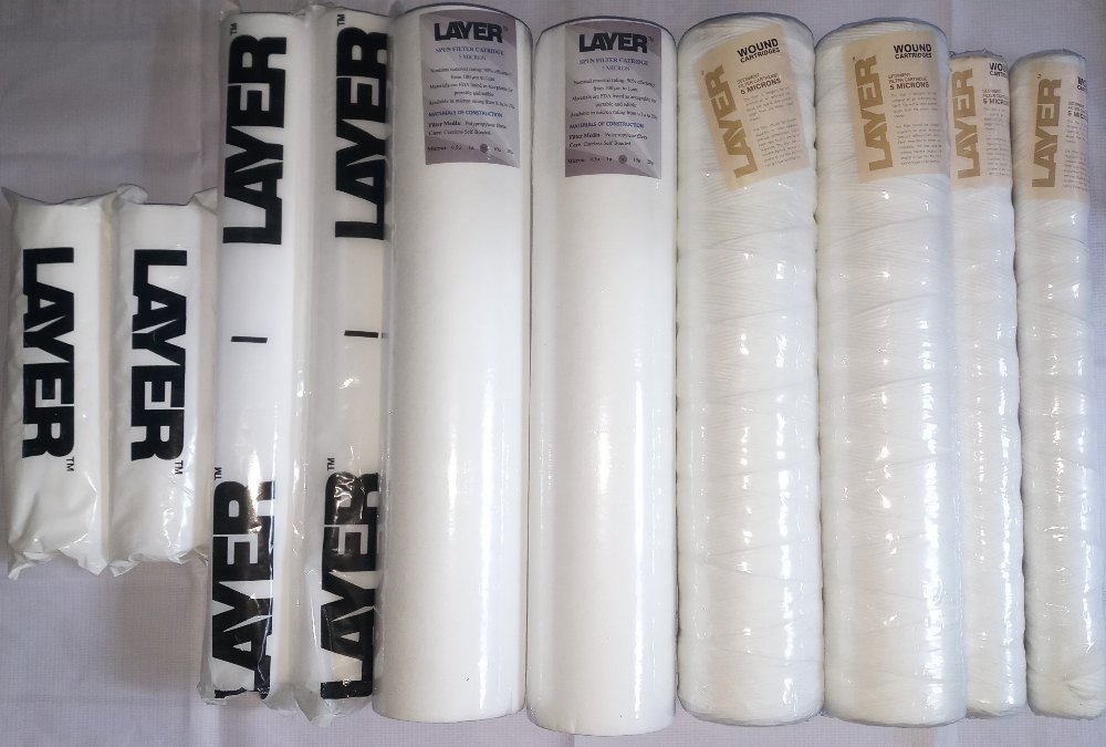 Microfiber Polypropylene Fibers Jumbo Cartridge Filters, For Water Filter, Size: 10 To 20