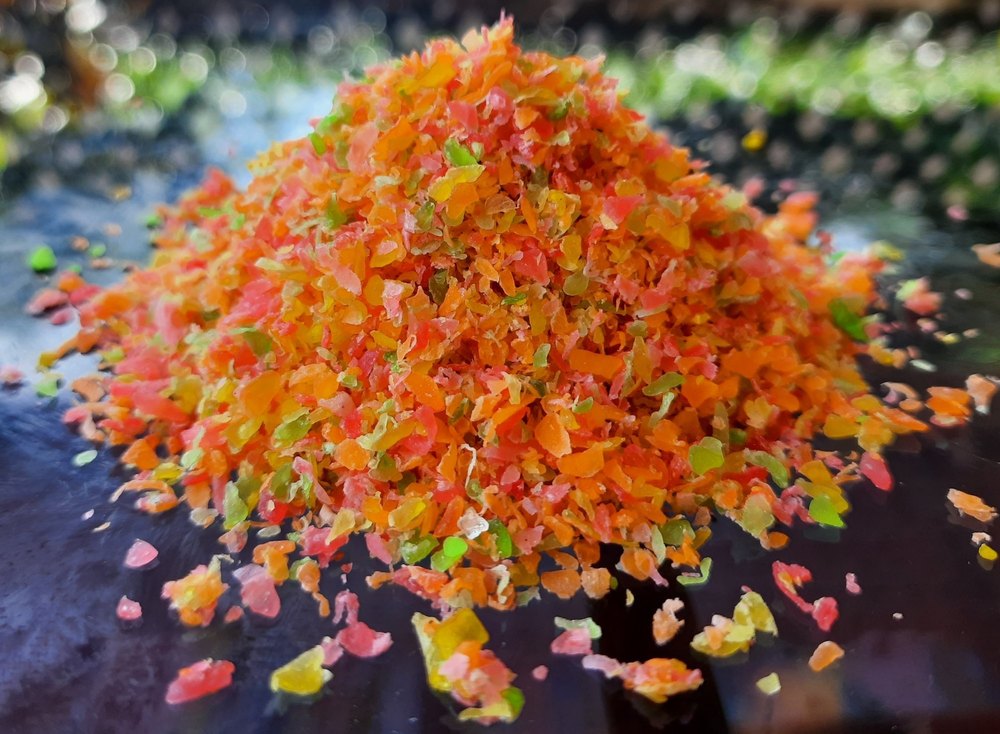 Mixed Sweet Fruit Candied Shredded, Soft Crystals, Packaging Size: Bulk