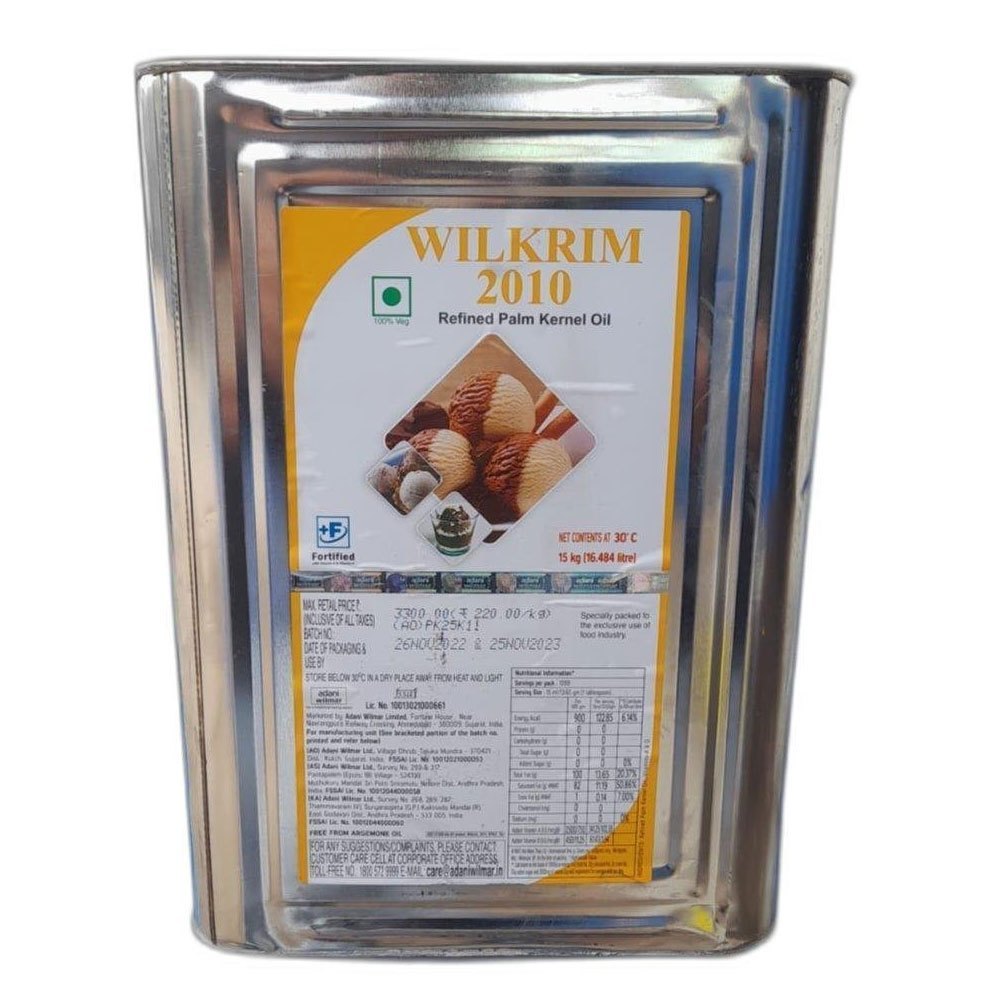 Poly Unsaturated Wilkrim 2010 Refined Palm Kernel Oil, Packaging Type: Tin, Packaging Size: 15 Kg
