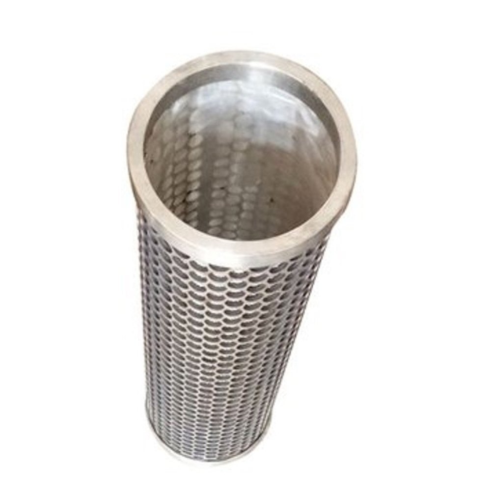Silver 50 Micron Stainless Steel Mesh Filter, Material Grade: SS304, Round