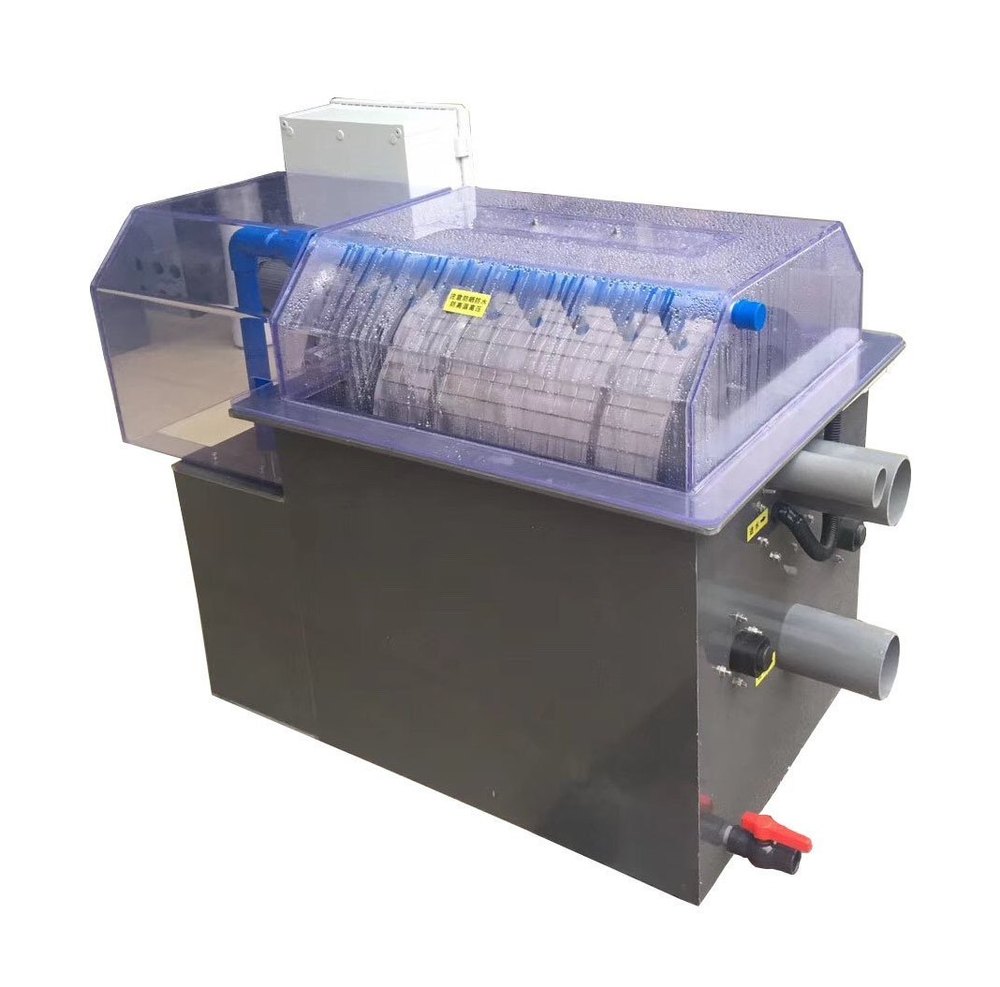 Fiberglass Fish Farm Rotary Drum Filter