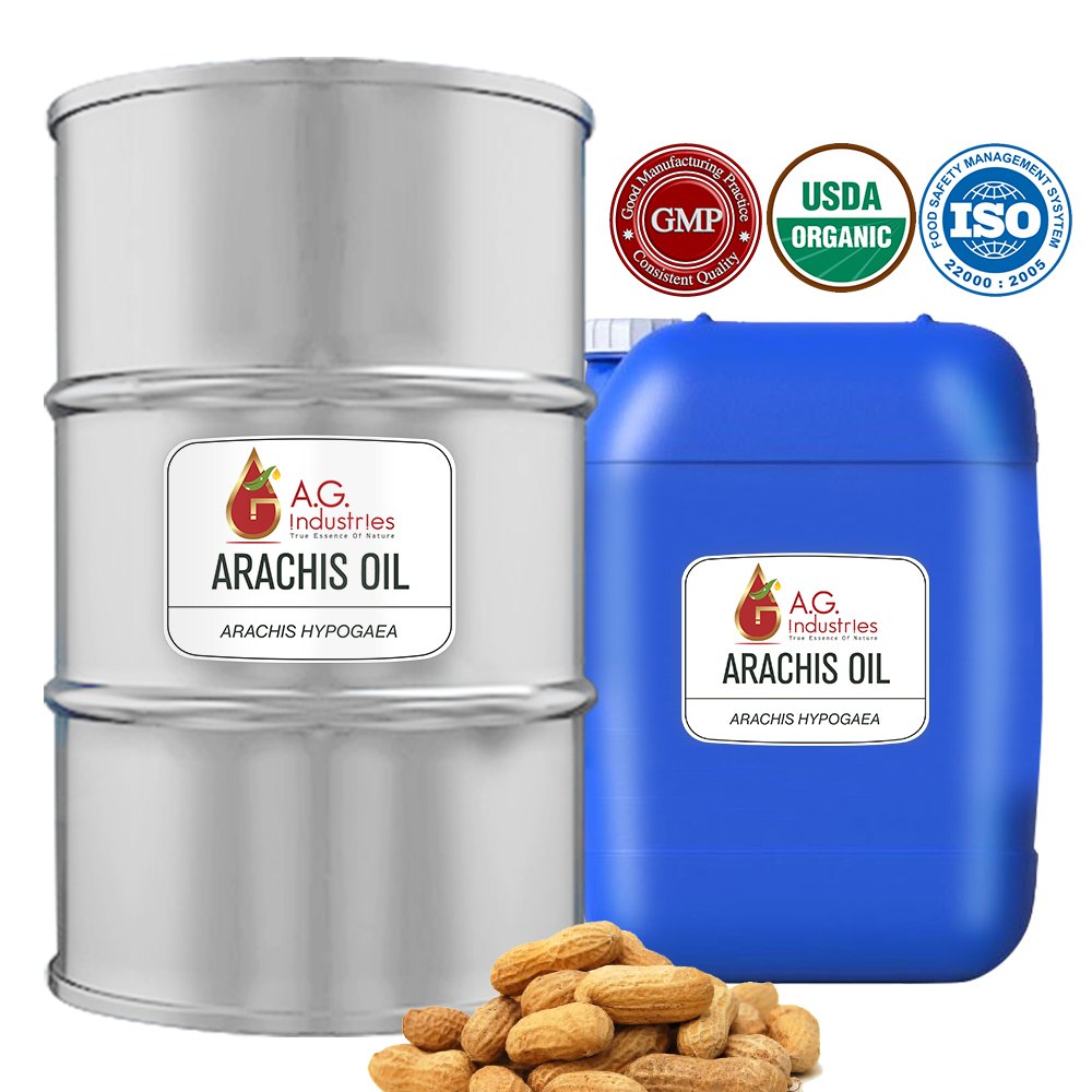 Pale Yellow Liquid Arachis Oil, 35 Kg