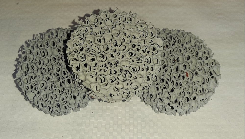 0-5 inch Silicon Carbide Ceramic Foam Filter, For Foundry Use, Round