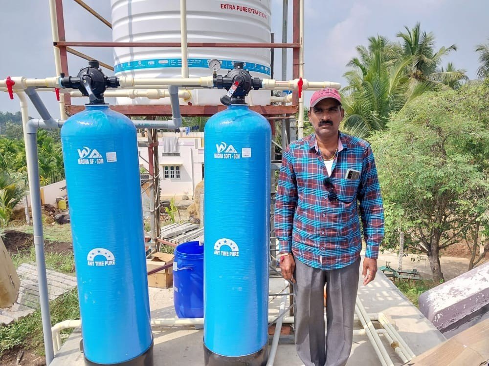 Pentair FRP Iron Filter, Vessel Height: 500-800 mm, Size: 13 By 54