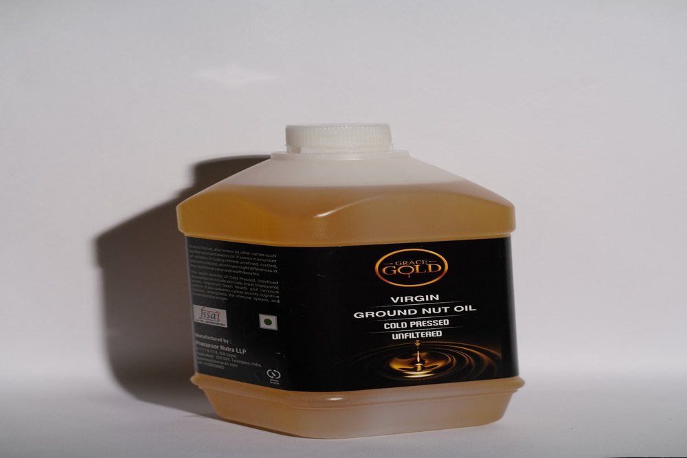 Cold Pressed Groundnut Oil, 2Kgs