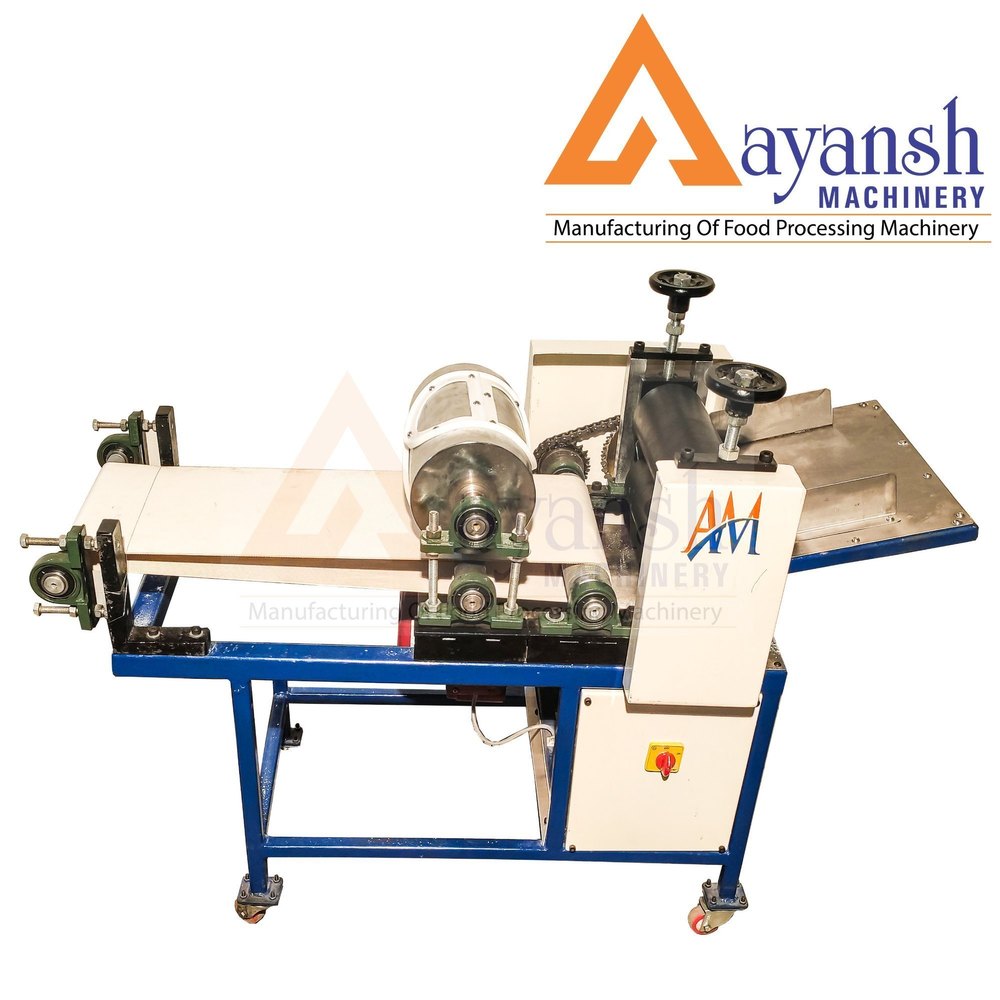 Mini Samosa/Kachori Masala Chana Semi Automatic Samosa Patti Making Machine, 75-100, Capacity: 100 Per/Hr