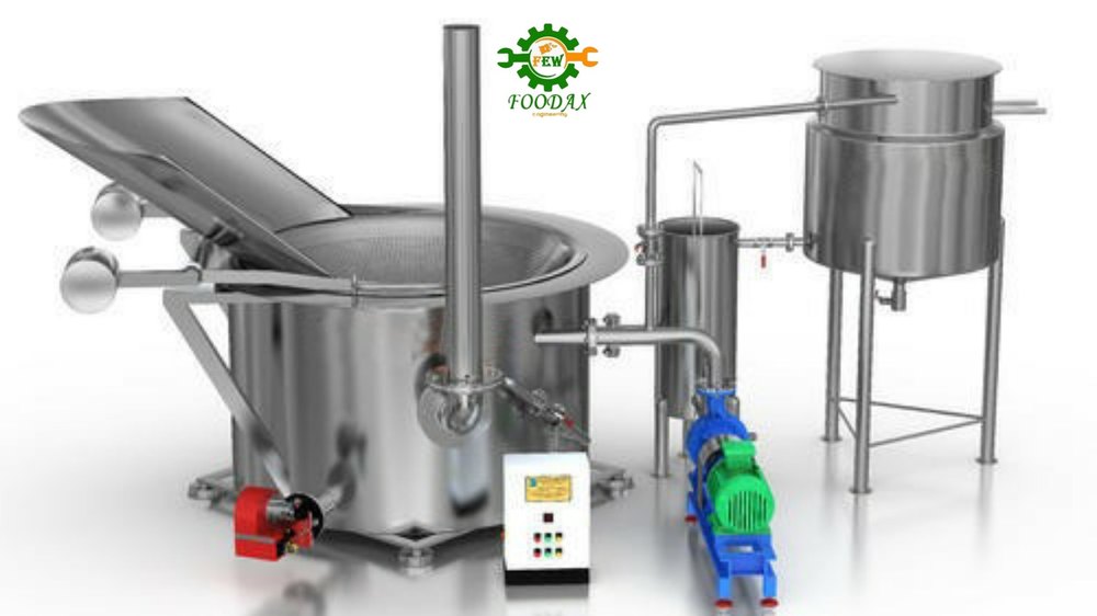 Mild Steel Namkeen Batch Fryer With Inbuilt Heat Exchanger, Oil, 10-20 m3/hr
