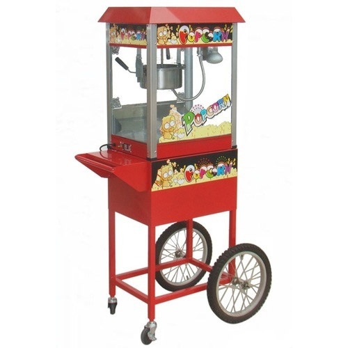 Electric Popcorn Machine With Cart