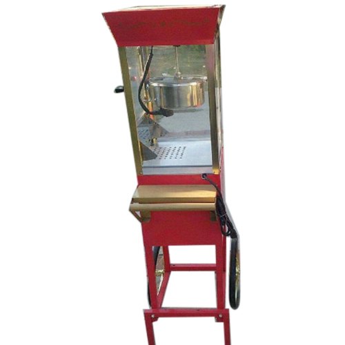 Semi-Automatic Mobile Popcorn Machine, For Commercial, 1400 W