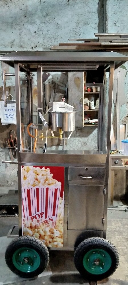 SS Popcorn Machine, Battery, Capacity: 500 Grams