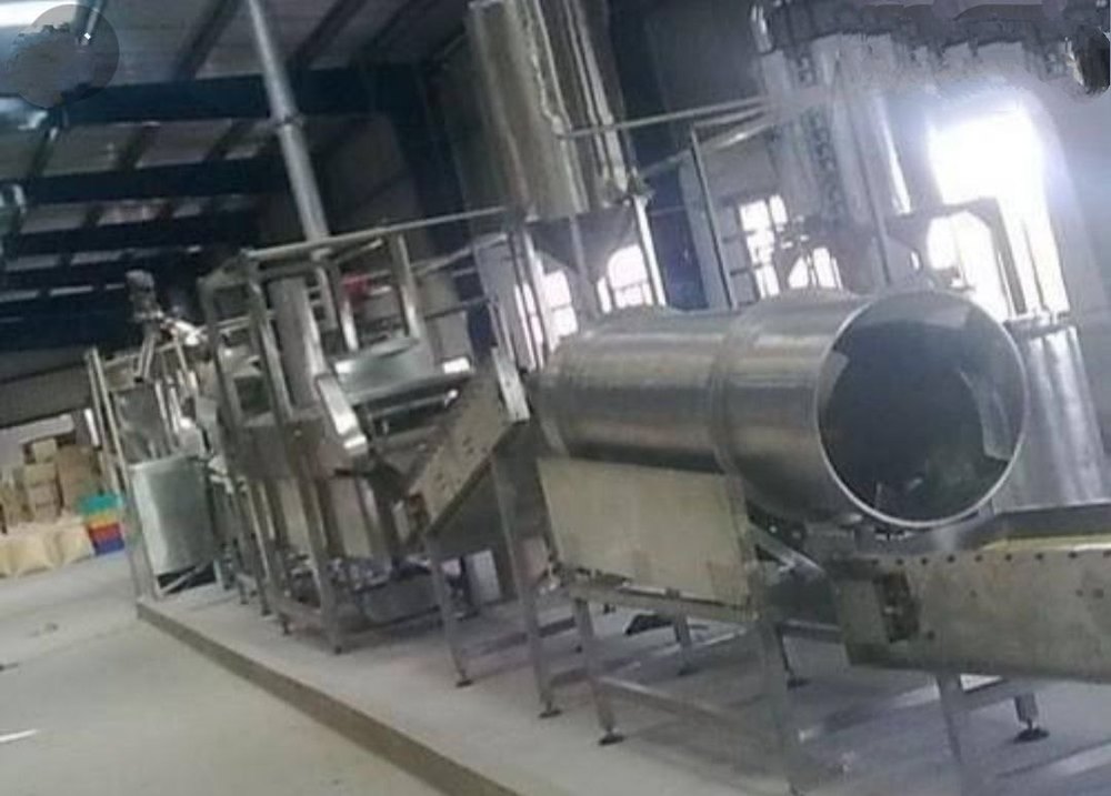 Potato Chips Automatic Snack Puff Processing Line