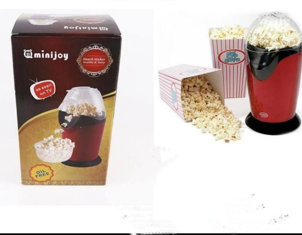 Aluminum Alloy Electric Popcorn Maker, 300.0 grams per batch